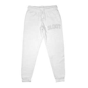 Size S white sweats with pockets